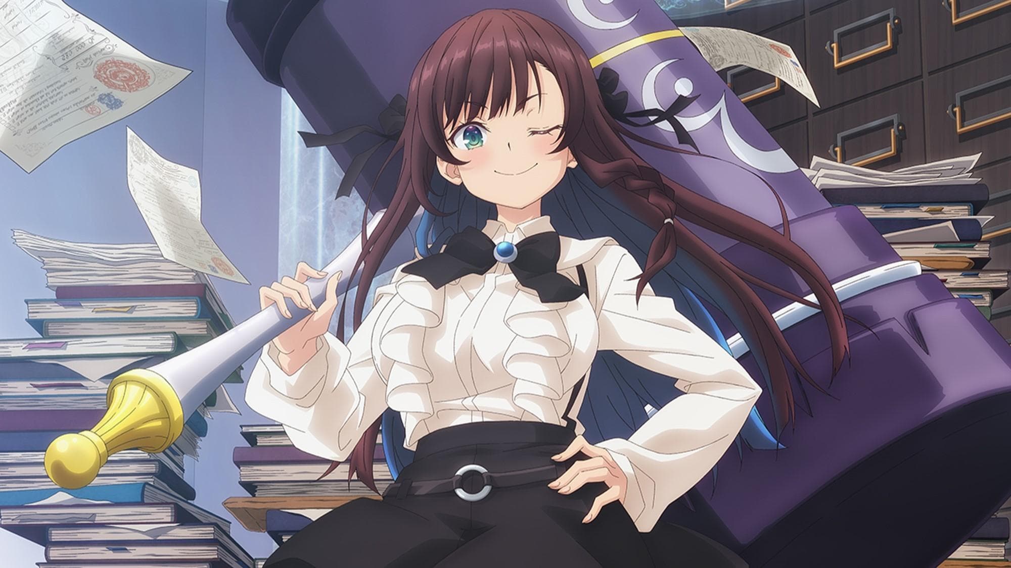 I May Be a Guild Receptionist, but I'll Solo Any Boss to Clock Out on Time Online